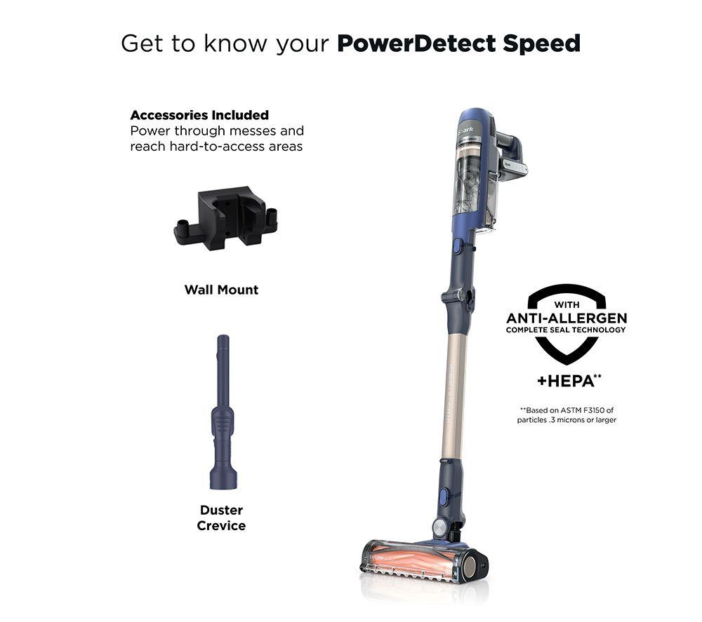 SHARK PowerDetect Speed IA1241UK Akku-Staubsauger – Ultramarin