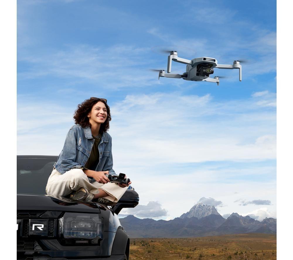 POTENSIC Atom 2 Drone Fly More Combo with Remote Controller - Grey