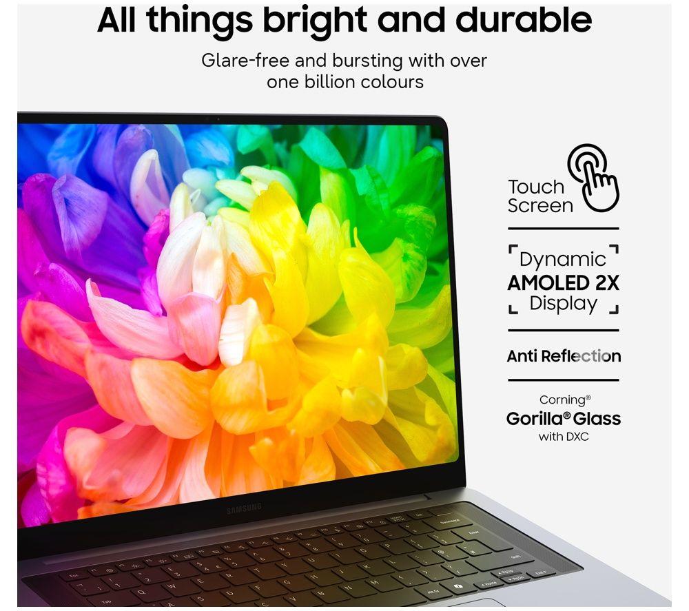 Portátil SAMSUNG Galaxy Book6 Pro de 16", Copilot+ PC - Intel® Core™ Ultra 5, 512 GB SSD, Gris