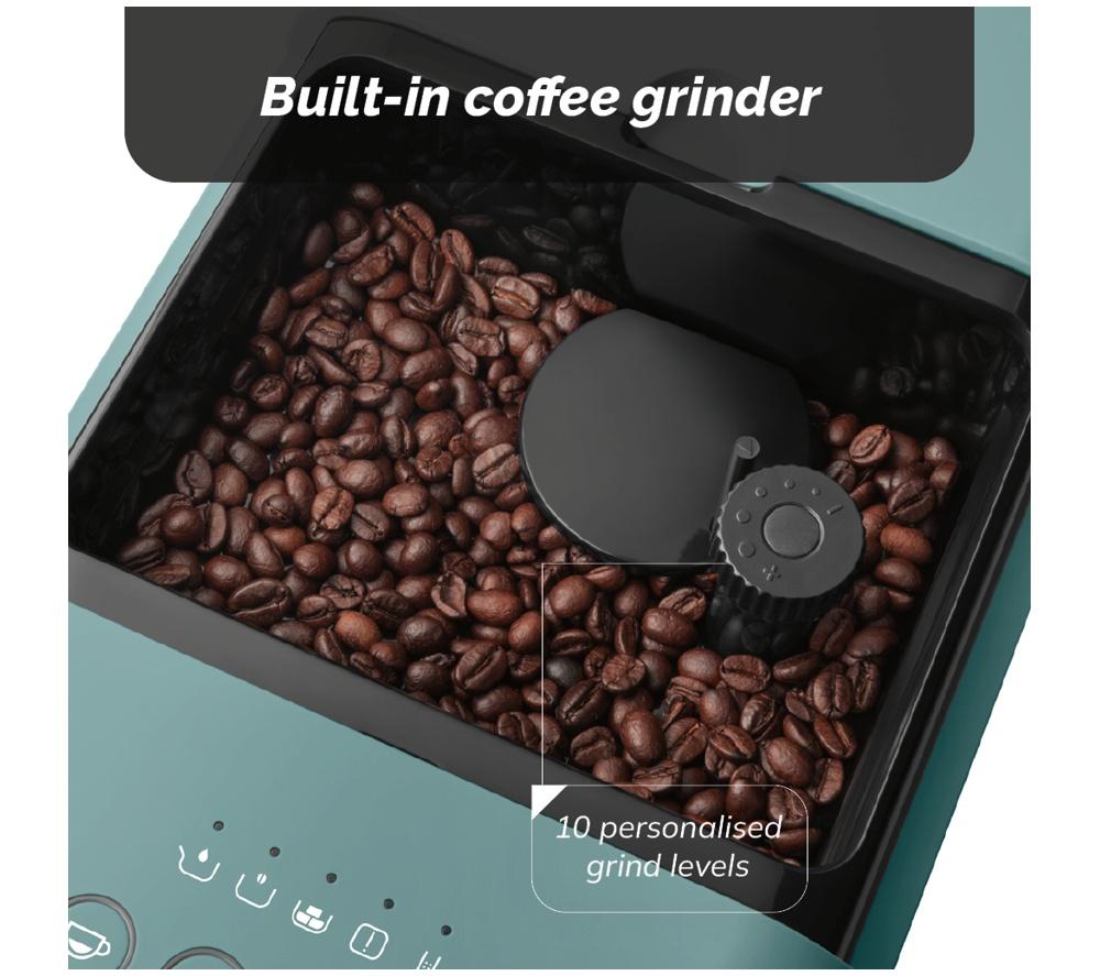 SMEG BCC12EGMUK Kaffeevollautomat – Smaragdgrün