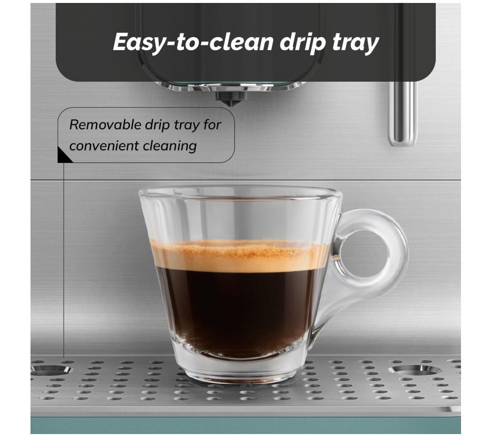 SMEG BCC12EGMUK Kaffeevollautomat – Smaragdgrün