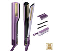SHARK SilkiPro Straight HT401UKPU Hair Straightener & Dryer - Plum Satin