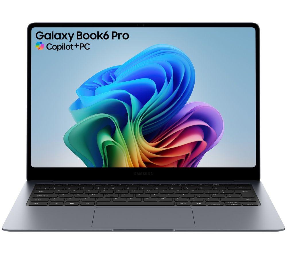 SAMSUNG Galaxy Book6 Pro 14" Laptop, Copilot+ PC - Intel® Core™ Ultra 5, 512 GB SSD, Grey