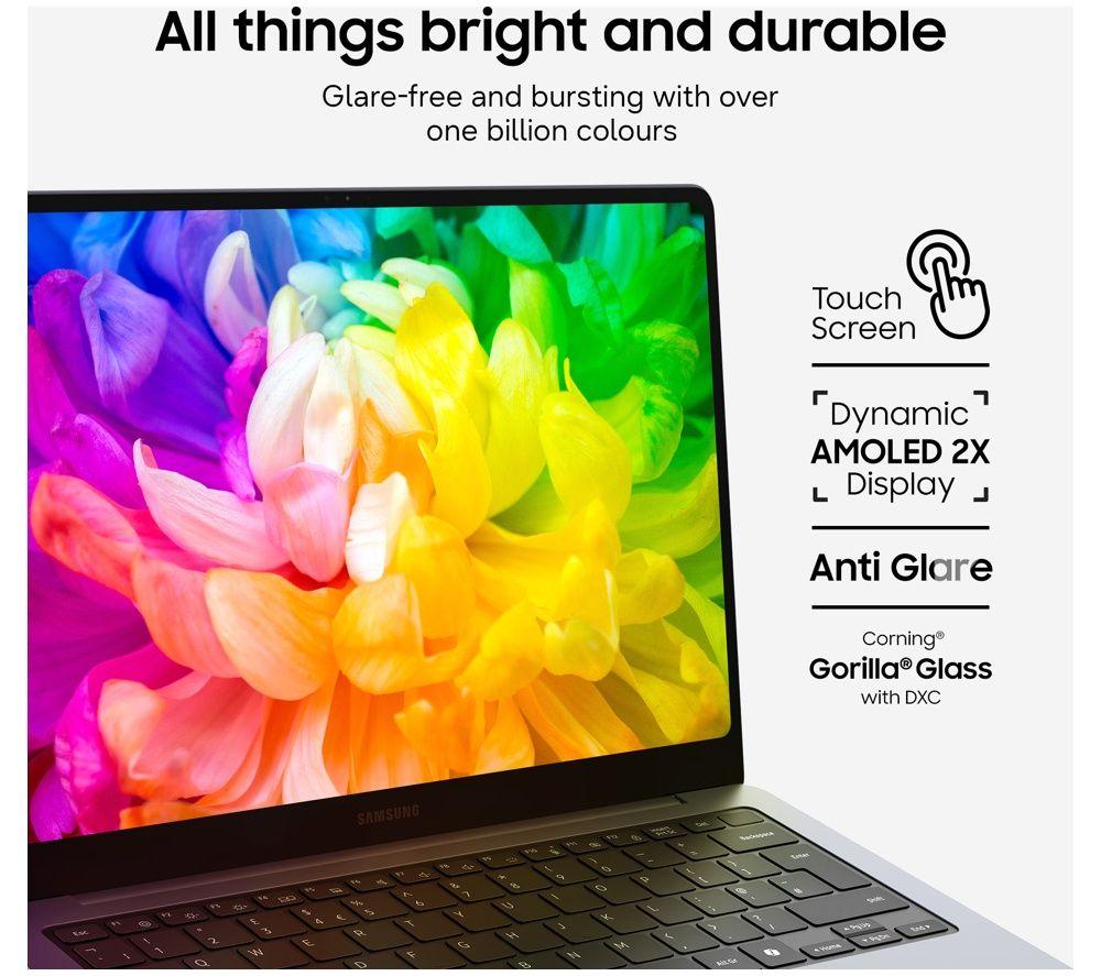 Portátil SAMSUNG Galaxy Book6 Pro de 14", Copilot+ PC - Intel® Core™ Ultra 5, 512 GB SSD, Gris
