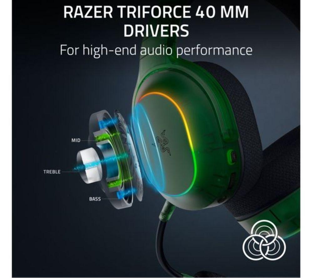 Auriculares inalámbricos para juegos RAZER Barracuda X Chroma - Edición Verde Fantasma