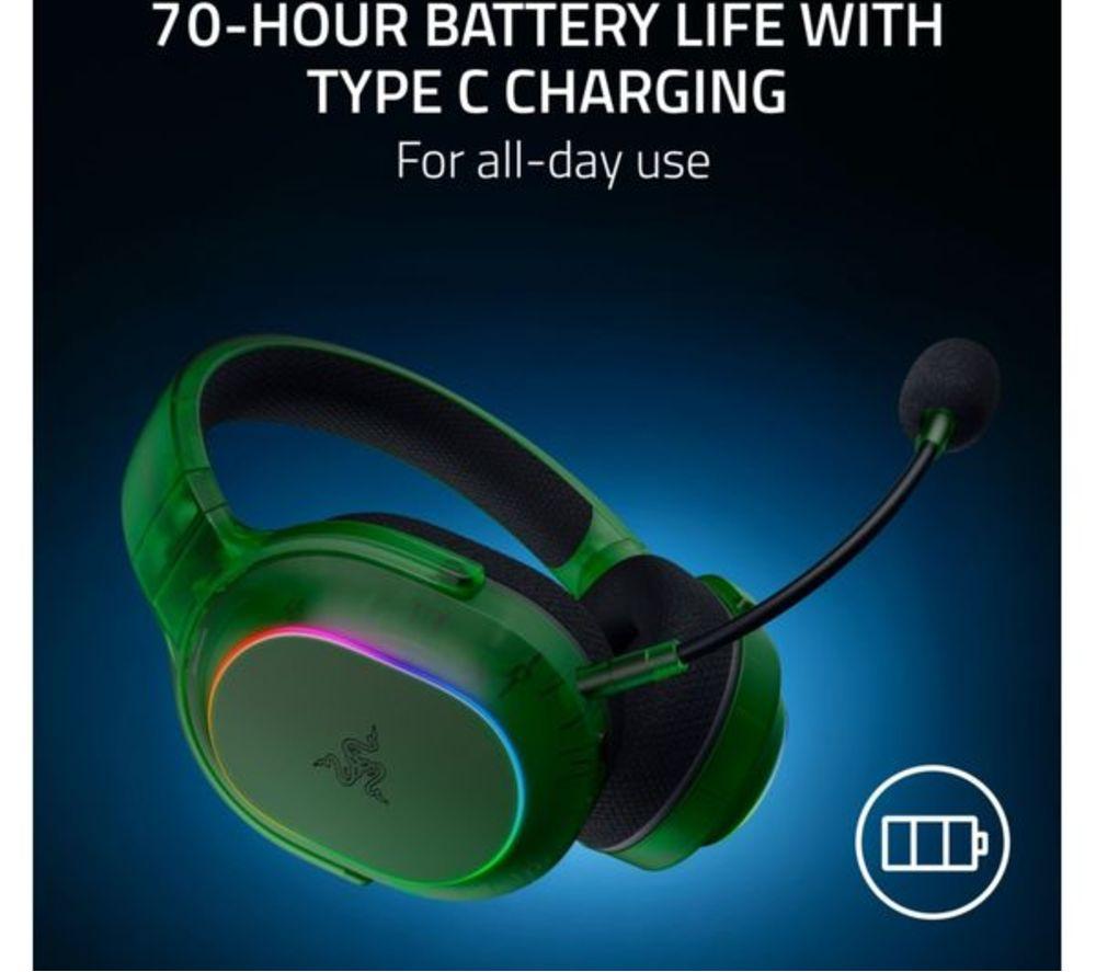 Auriculares inalámbricos para juegos RAZER Barracuda X Chroma - Edición Verde Fantasma