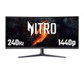 ACER Nitro XZ34CURW0 Ultra Wide Quad HD 34" Curved VA LCD Gaming Monitor - Black