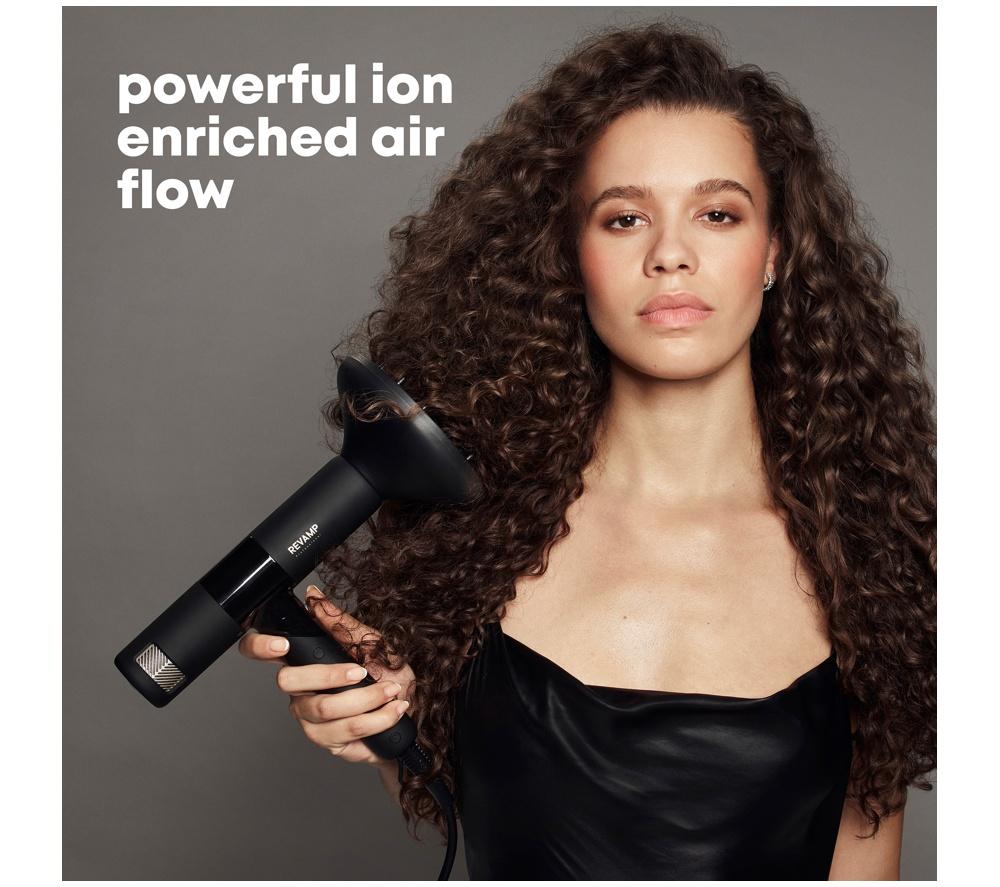 REVAMP Enigma Revelation Hair Dryer – Black