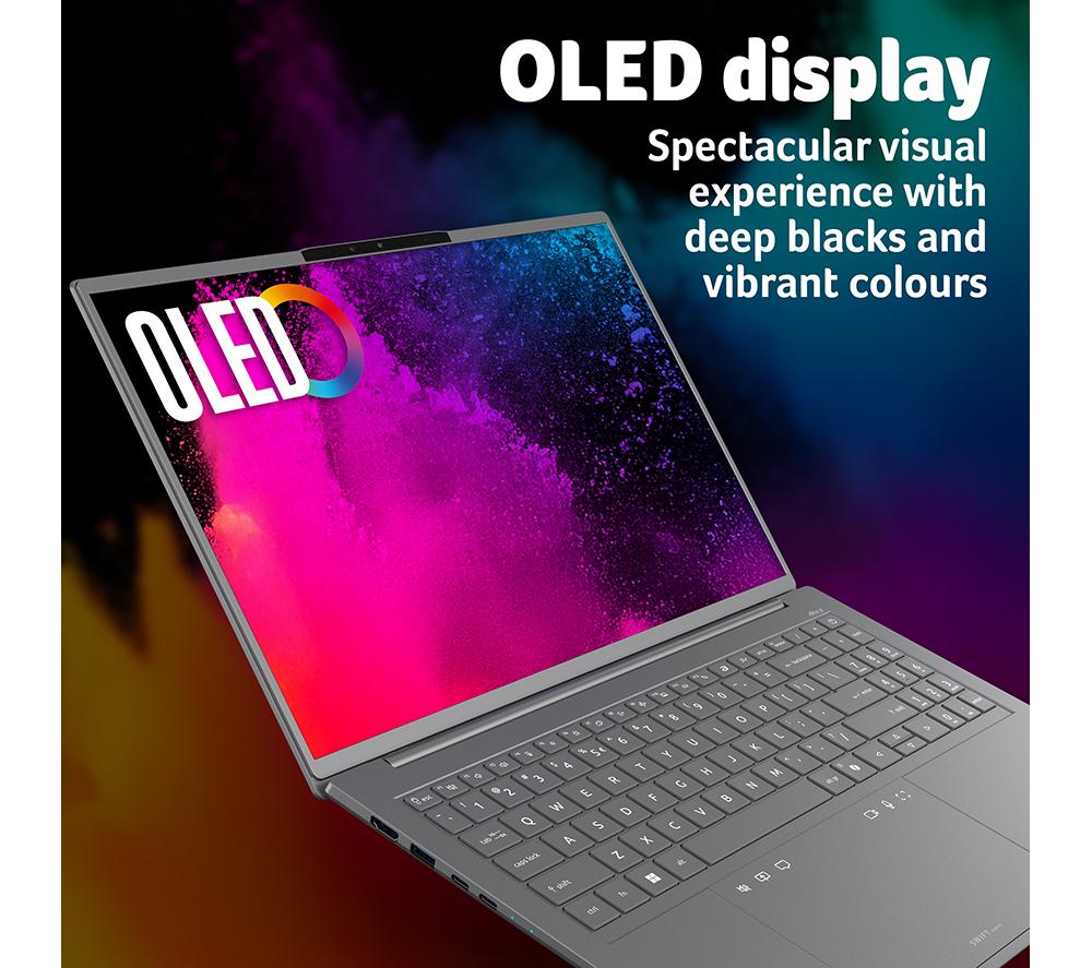ACER Swift Go 16 AI 16" Laptop, Copilot+ PC - Intel® Core™ Ultra 9, 1 TB SSD, Grey