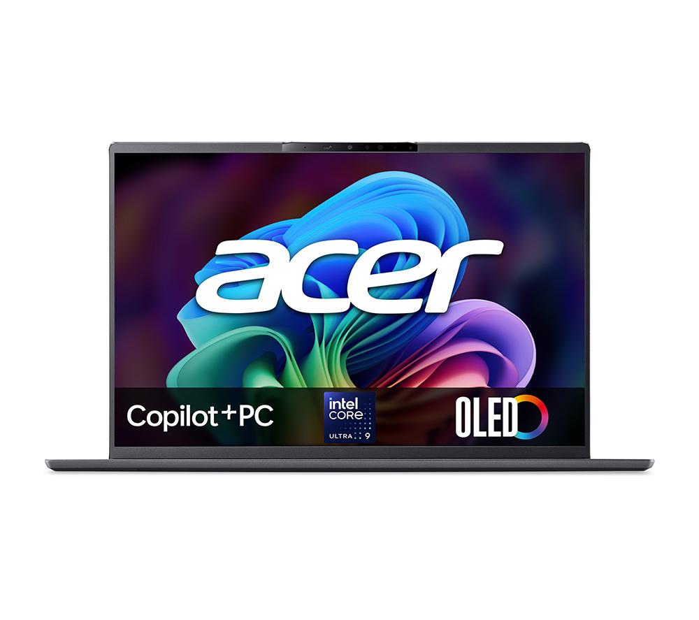 ACER Swift Go 16 AI 16" Laptop, Copilot+ PC - Intel® Core™ Ultra 9, 1 TB SSD, Grey