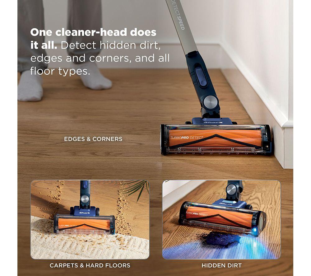 SHARK PowerDetect IA1241UKT Speed Clean & Empty Pet Pro Cordless Vacuum Cleaner – Ultramarine