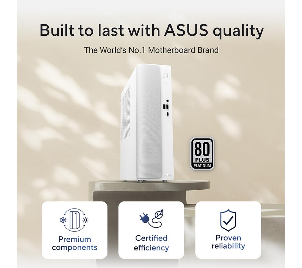 PC de escritorio minitorre ASUS V500 - Intel Core™ 5, SSD de 512 GB, negro