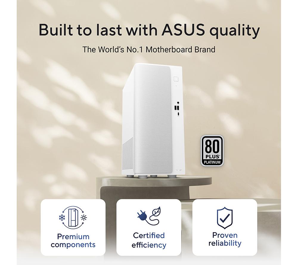 ASUS V500 Mini Tower Desktop PC - Inte Core™ 5, 1 TB SSD, Black