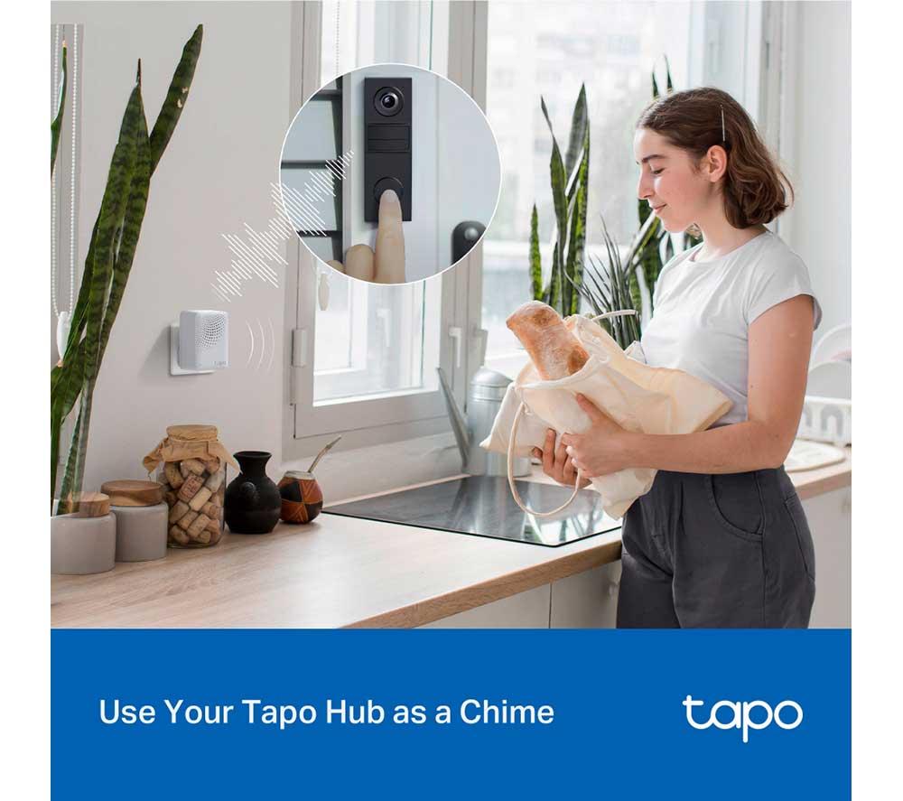TP-LINK Tapo TD20 Videoportero Inteligente a Batería 2K Mini - Negro