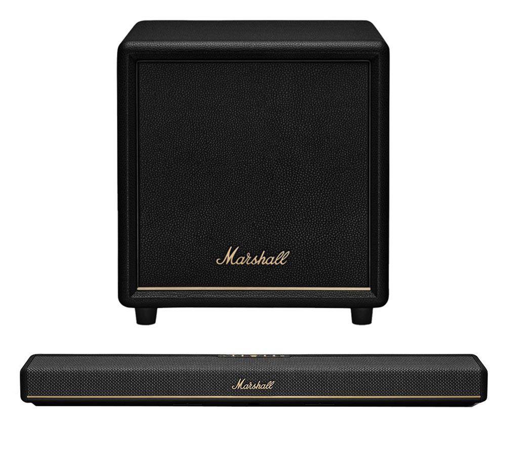 MARSHALL Heston 120 5.1.2 All-in-One Sound Bar & 200 Wireless Subwoofer Bundle