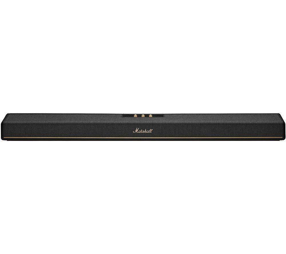 Barra de Sonido Todo en Uno MARSHALL Heston 120 5.1.2 y Subwoofer Inalámbrico 200