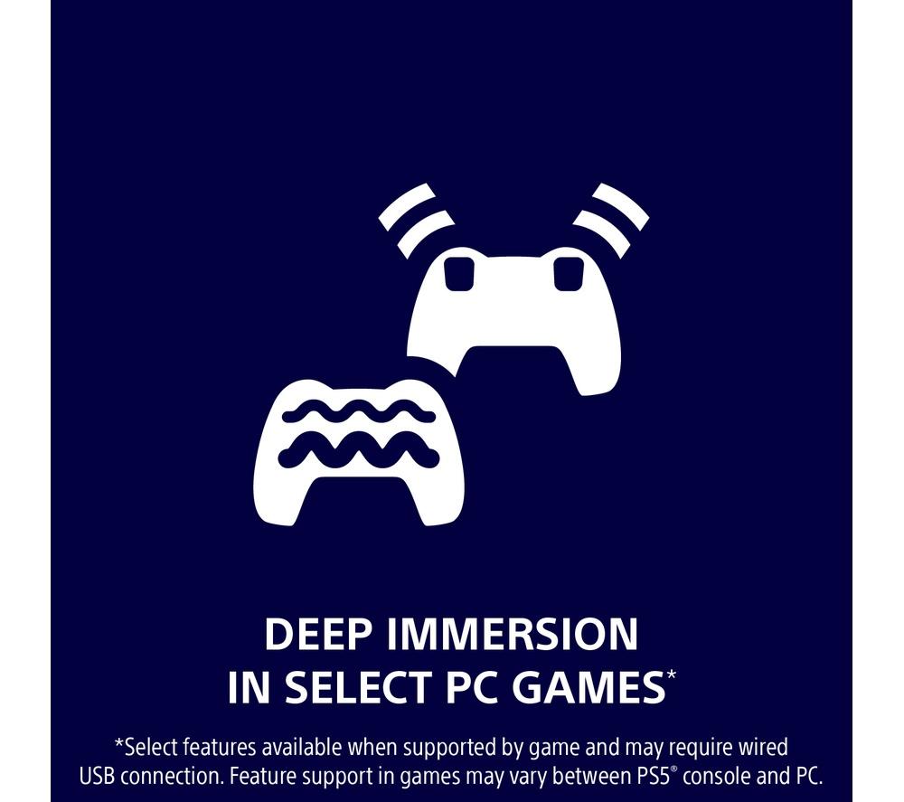 PLAYSTATION PC DualSense Wireless Controller with USB Type-C Cable - Midnight Black