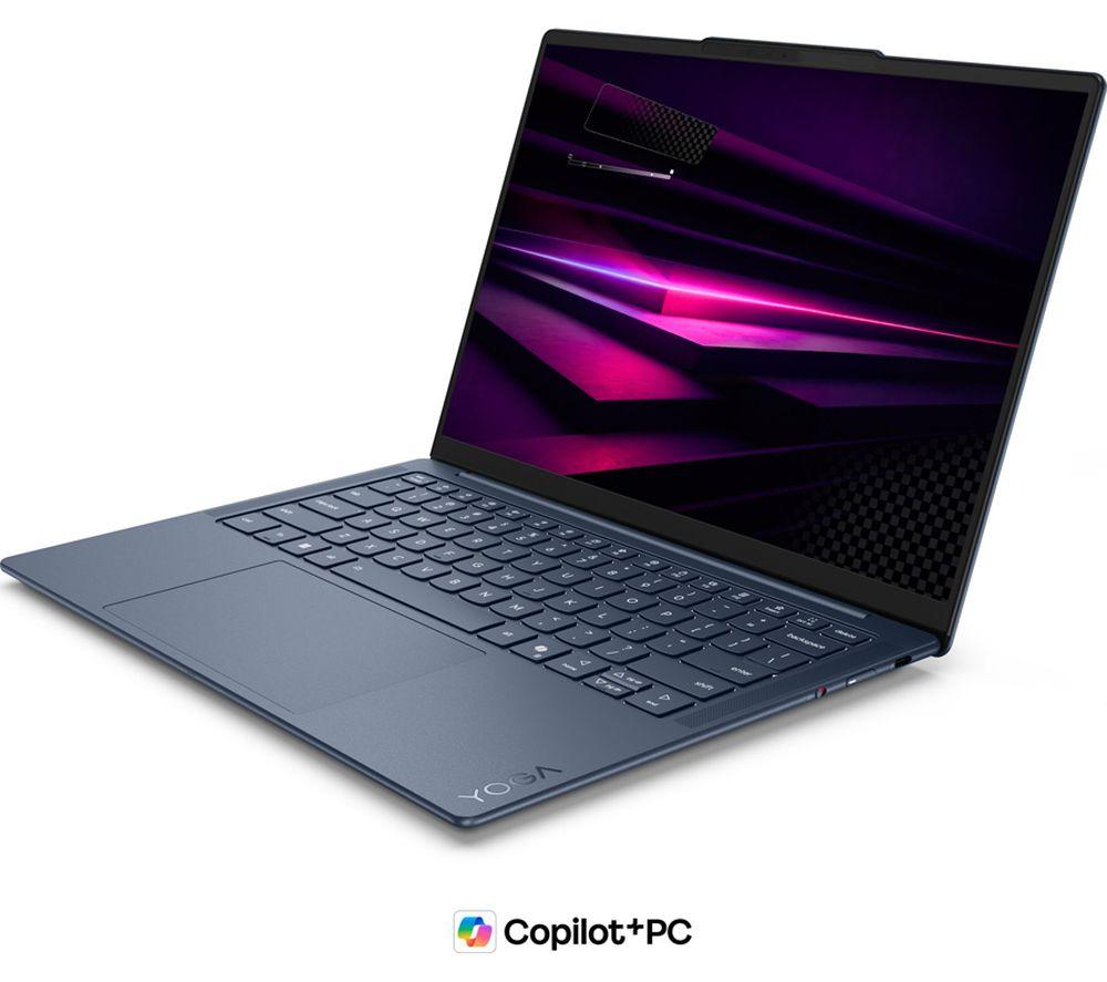 LENOVO Yoga Slim 7 14" Laptop, Copilot+ PC - Snapdragon X2 Elite, 1 TB SSD, Cosmic Blue