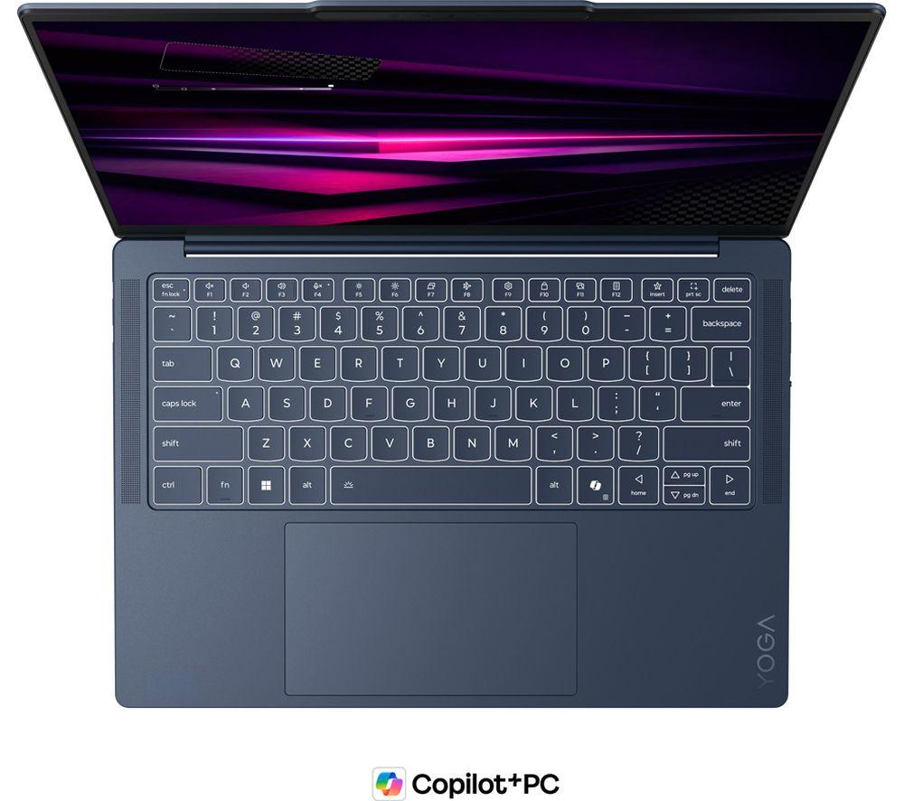 LENOVO Yoga Slim 7 14" Laptop, Copilot+ PC - Snapdragon X2 Elite, 1 TB SSD, Cosmic Blue