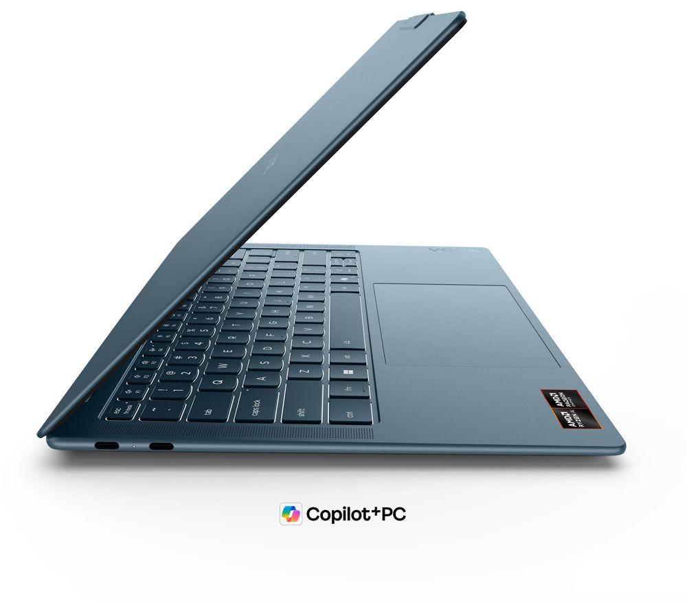 LENOVO Yoga Slim 7 14" Laptop, Copilot+ PC - AMD Ryzen AI 7, 1 TB SSD, Teal