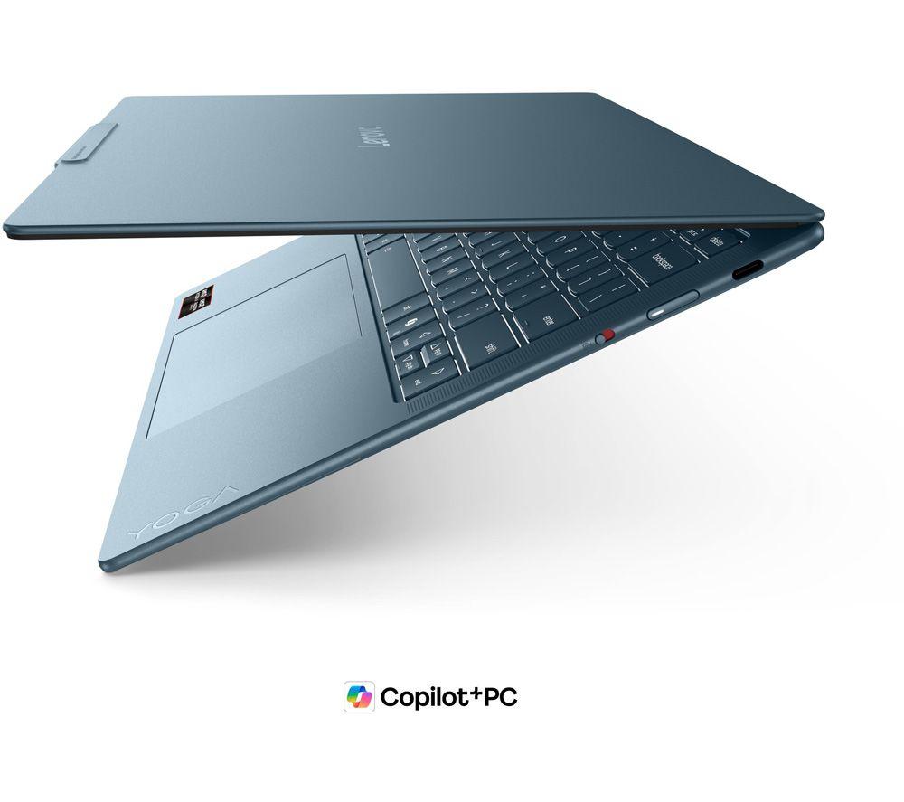 LENOVO Yoga Slim 7 14" Laptop, Copilot+ PC - AMD Ryzen AI 7, 1 TB SSD, Teal