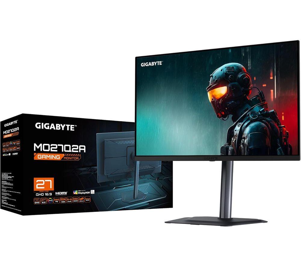 GIGABYTE MO27Q2A Quad HD 27" OLED Gaming Monitor - Black