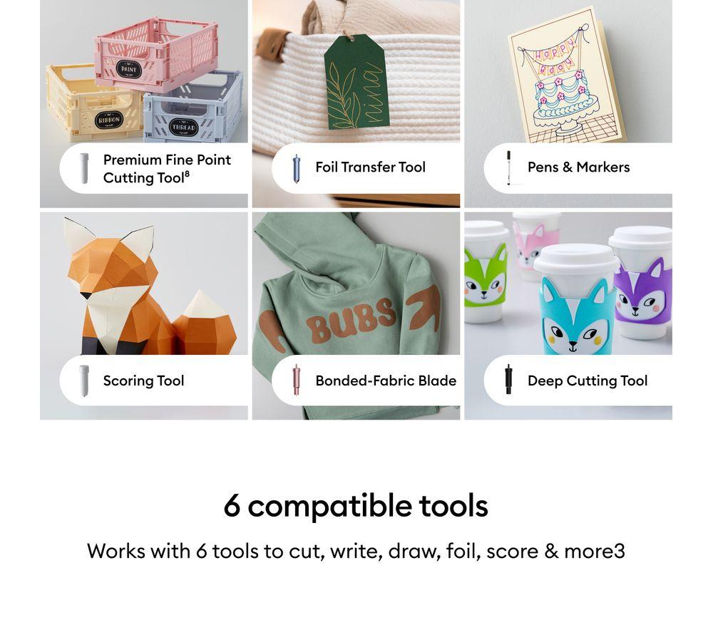 CRICUT Explore 5 DIY Digital Cutting Machine Essentials Bundle