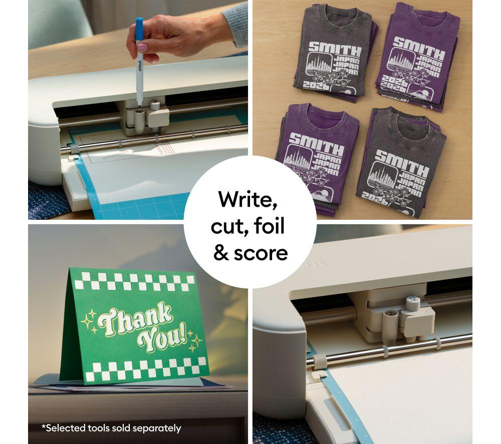 CRICUT Explore 5 DIY Digital Cutting Machine Essentials Bundle