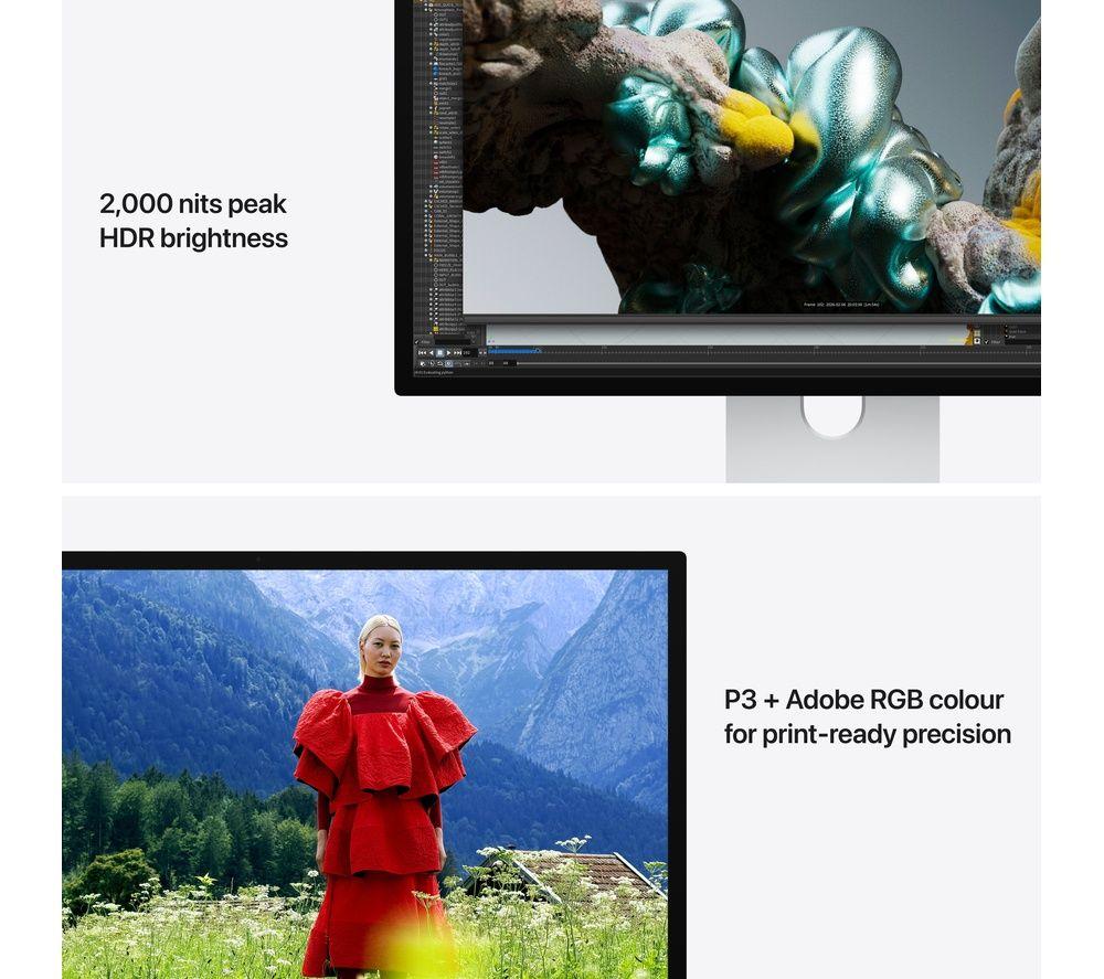 APPLE 5K Retina 27" Studio Display XDR - Standard Glass, Tilt & Height adjustable