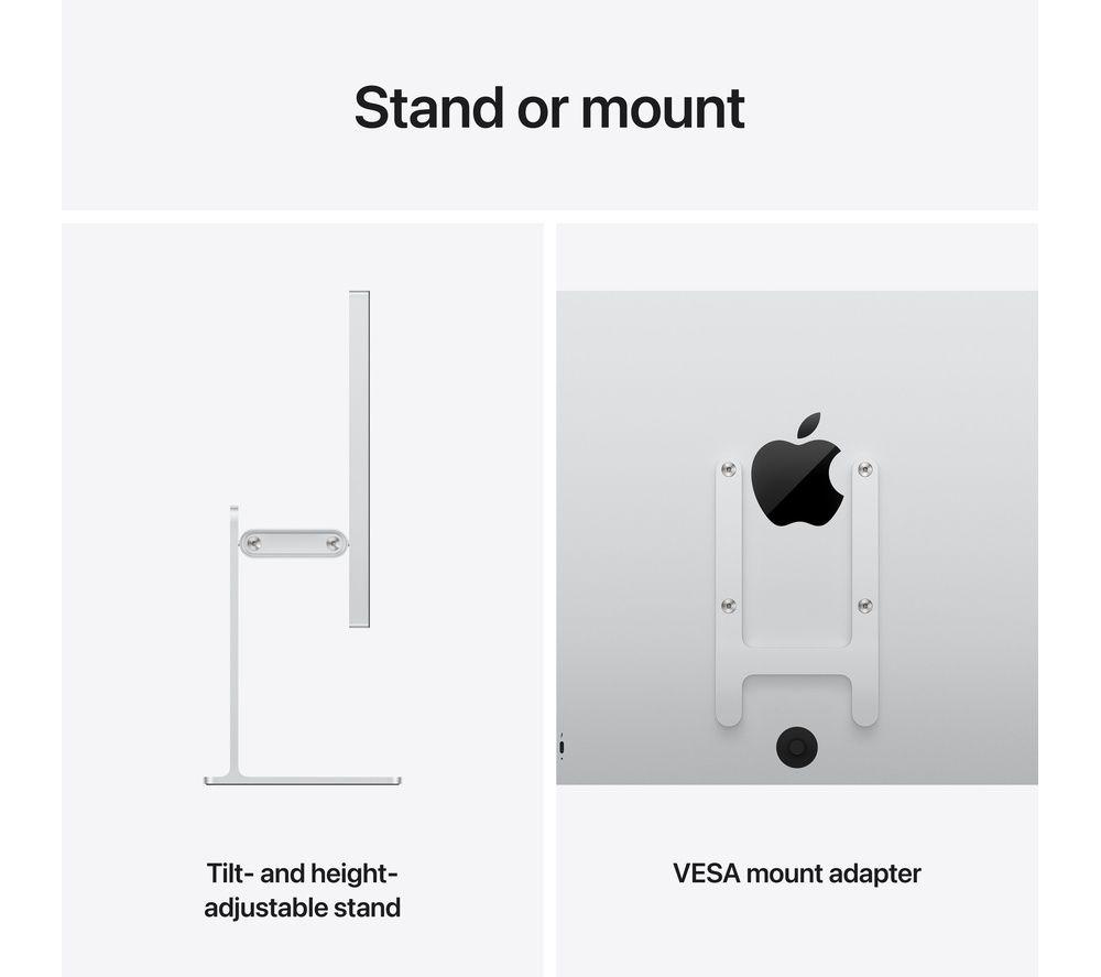 APPLE 5K Retina 27" Studio Display XDR - Standard Glass, Tilt & Height adjustable