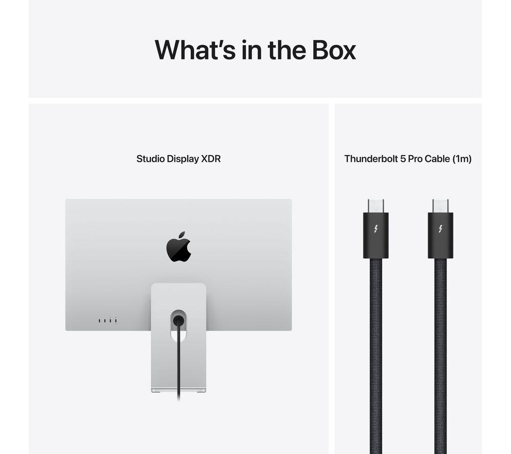 APPLE 5K Retina 27" Studio Display XDR - Nano-texture Glass, Tilt & Height adjustable