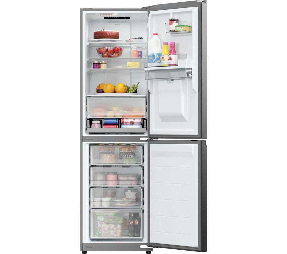 HOOVER HONCQ3T518EWXK Frigorífico Combi 50/50 - Inox