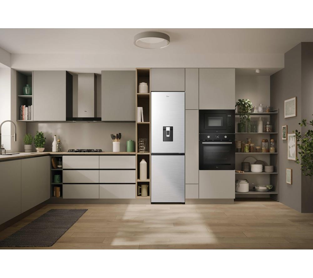 HOOVER HONCQ3T518EWXK Frigorífico Combi 50/50 - Inox