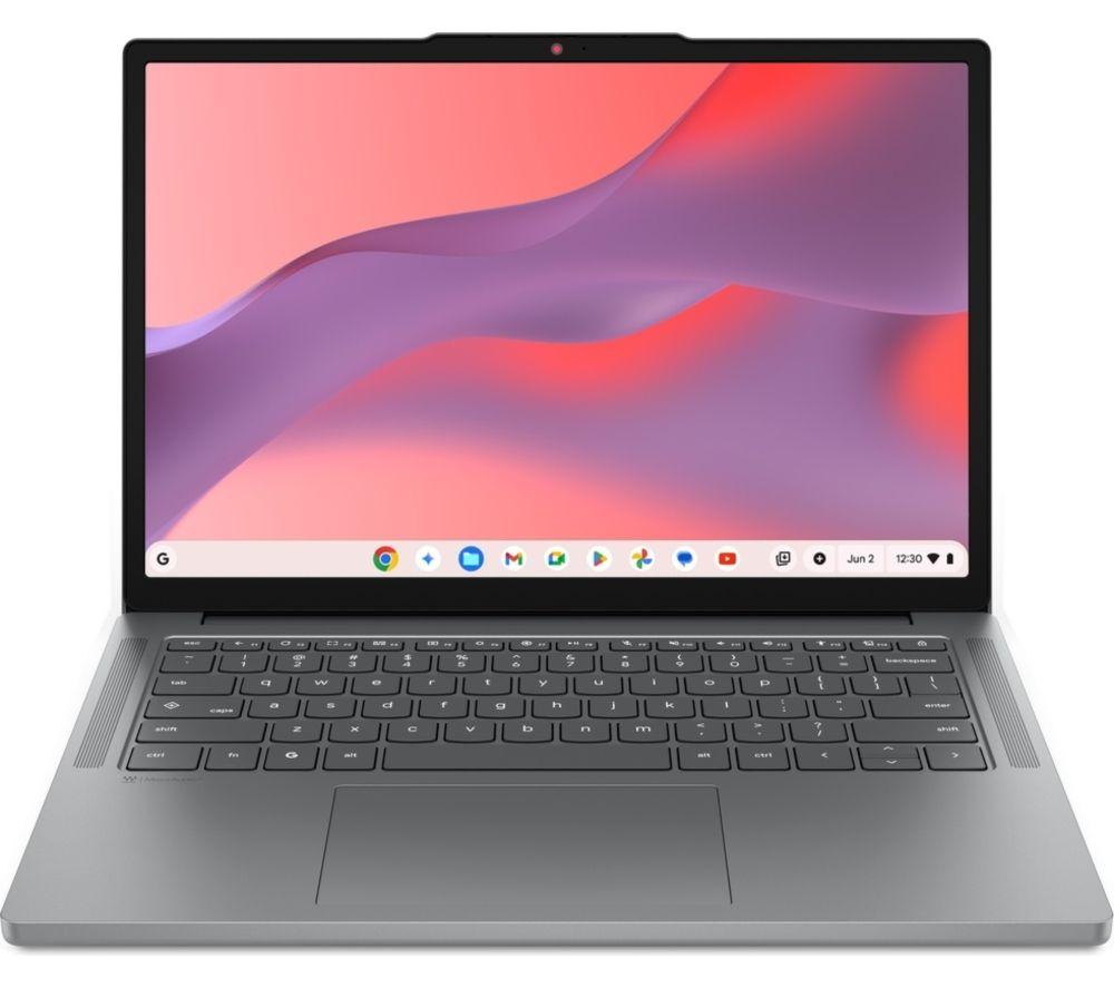 LENOVO 14M8911 14" Chromebook - MediaTek Kompanio 540, 64 GB UFS, Grey