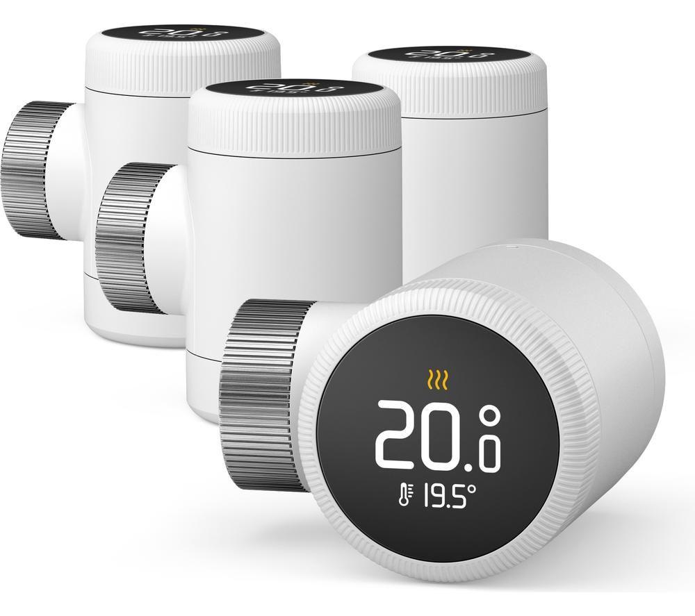 TADO Smart Radiator Thermostat X - White, Pack of 4