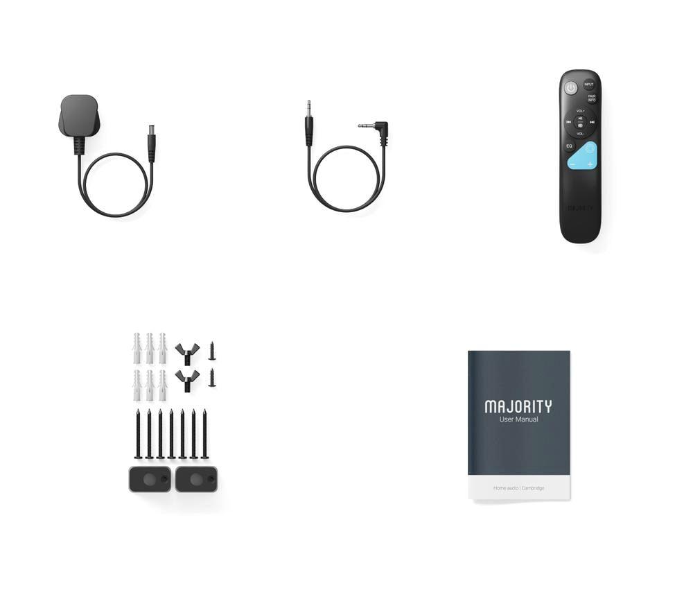 MAJORITY Bowfell Axis Dolby 2.1 140 W Wireless Sound Bar