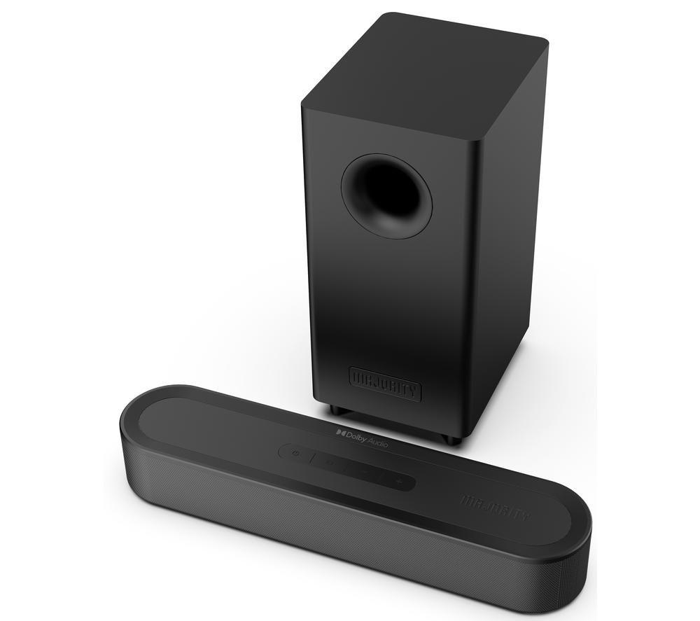 MAJORITY Bowfell Axis Dolby 2.1 140 W Wireless Sound Bar