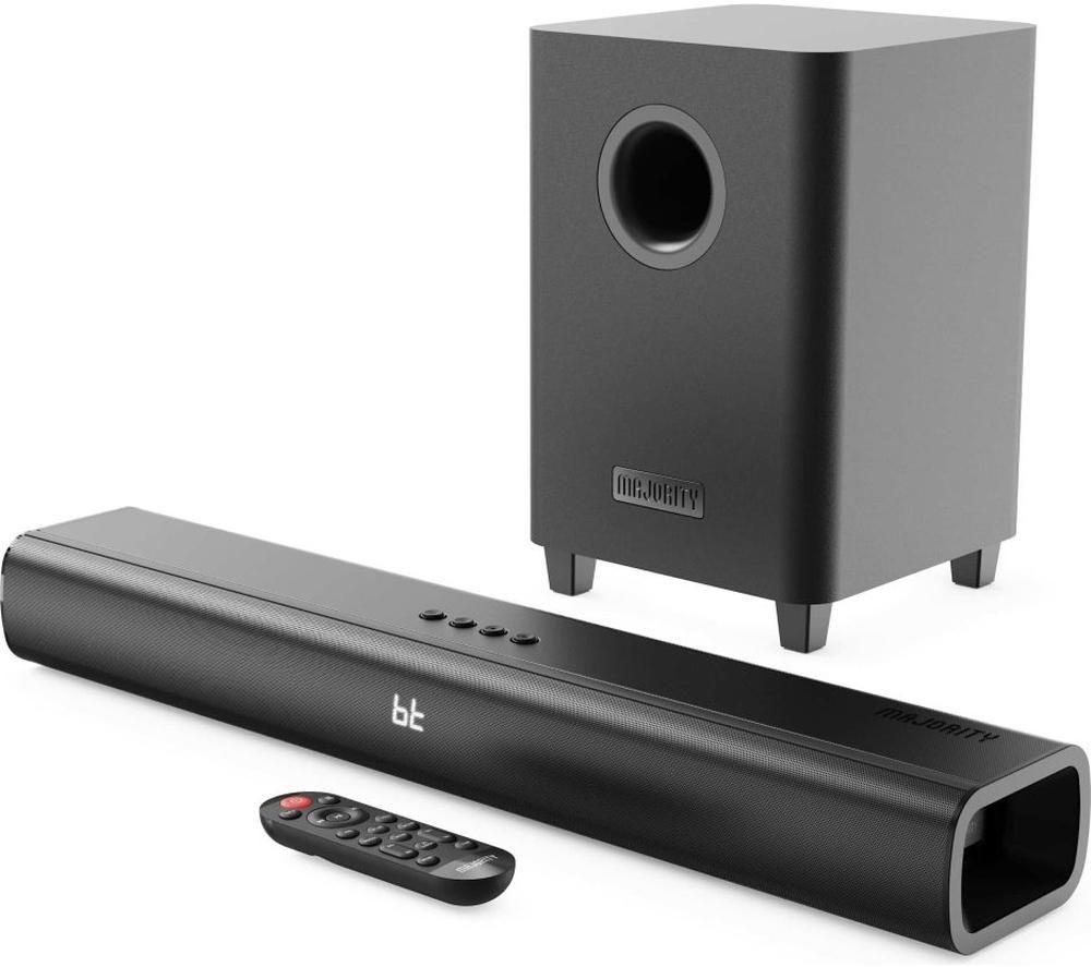 MAJORITY Naga 60 Plus 2.1 Wireless Sound Bar System