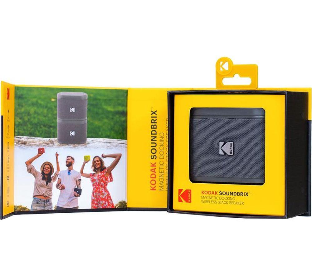 KODAK SoundBrix Portable Bluetooth Speaker - Treble Grey