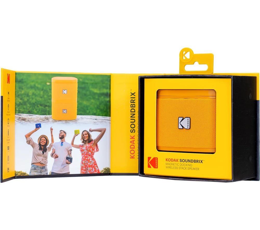 Altavoz Bluetooth portátil KODAK SoundBrix - Naranja Overload