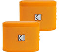 KODAK SoundBrix Portable Bluetooth Speaker - Overload Orange, Set of 2