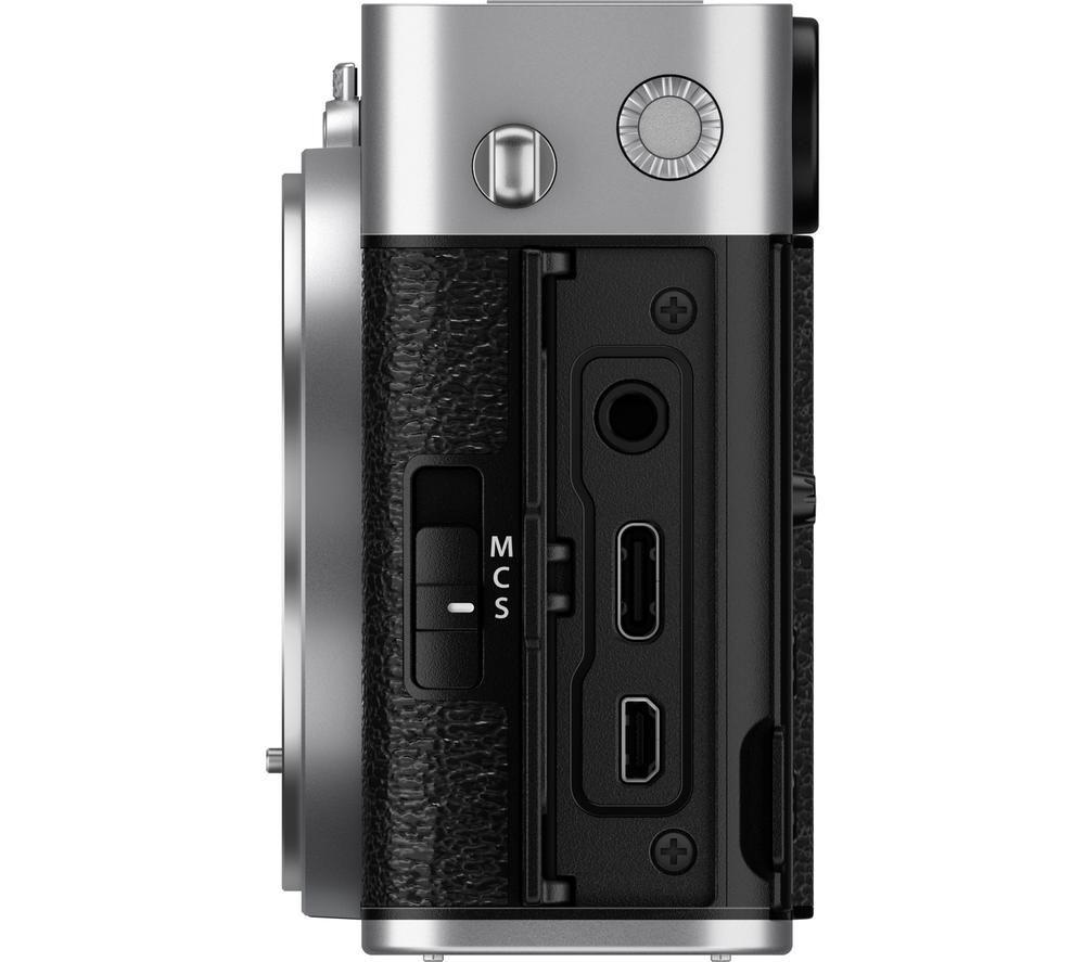 FUJIFILM X-E5 Mirrorless Camera - Silver, Body Only