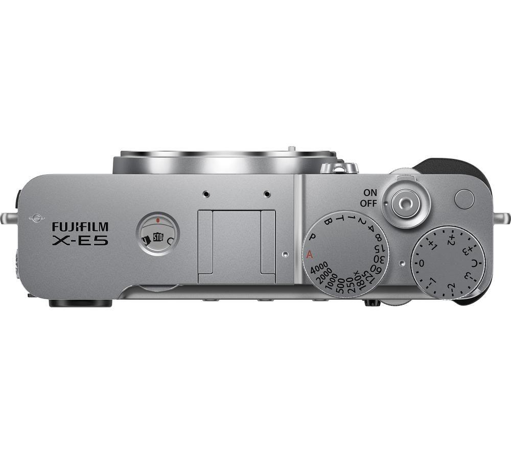 FUJIFILM X-E5 Mirrorless Camera - Silver, Body Only