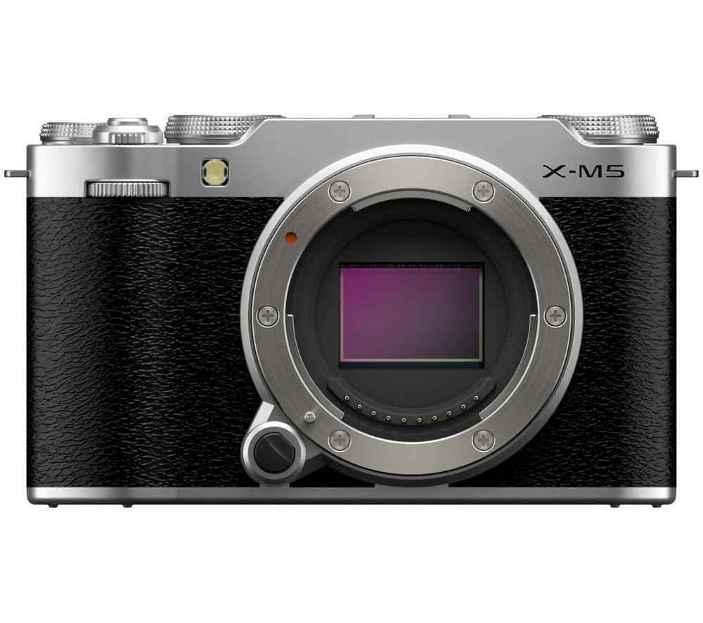 FUJIFILM X-M5 Mirrorless Camera - Silver & Black, Body Only