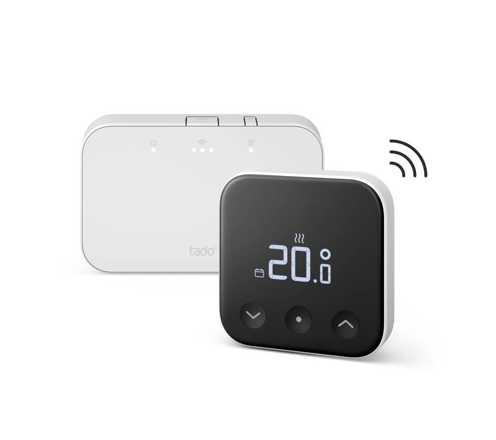 TADO Wireless Smart Thermostat X Starter Kit - Black & White