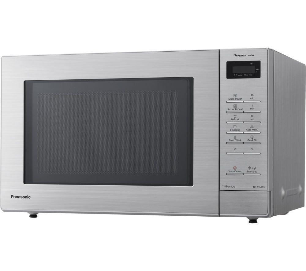 PANASONIC NN-ST68QBBPQ Microondas compacto sin grill - Plata