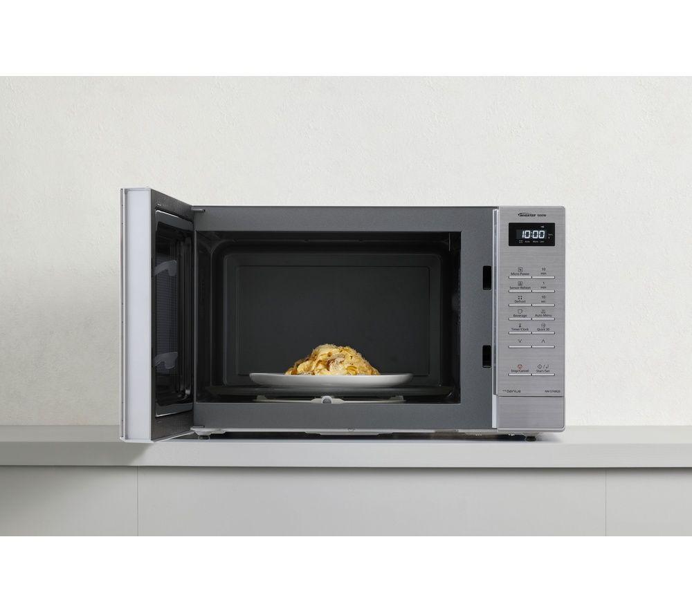 PANASONIC NN-ST68QBBPQ Microondas compacto sin grill - Plata