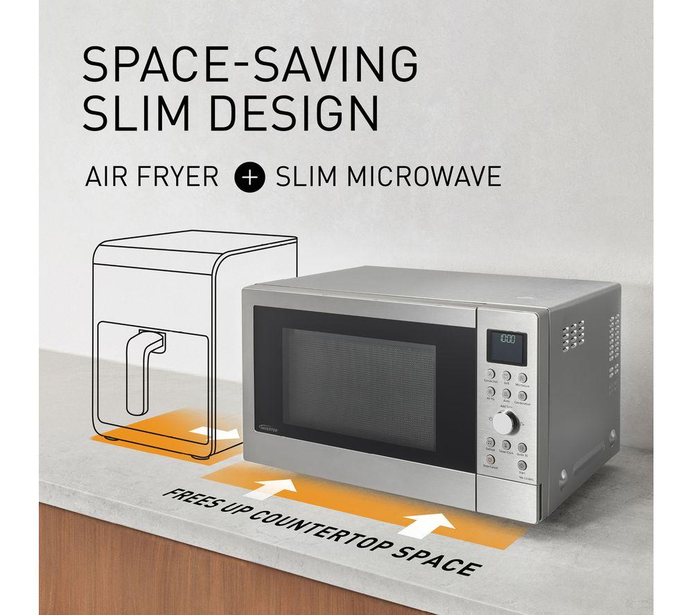 PANASONIC 4-in-1 Air Fry NN-CD58RSBPQ Combination Microwave - Stainless Steel