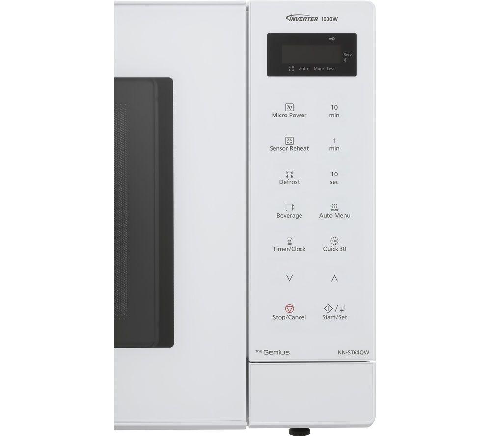 PANASONIC NN-ST64QWBPQ Microondas Solo - Blanco