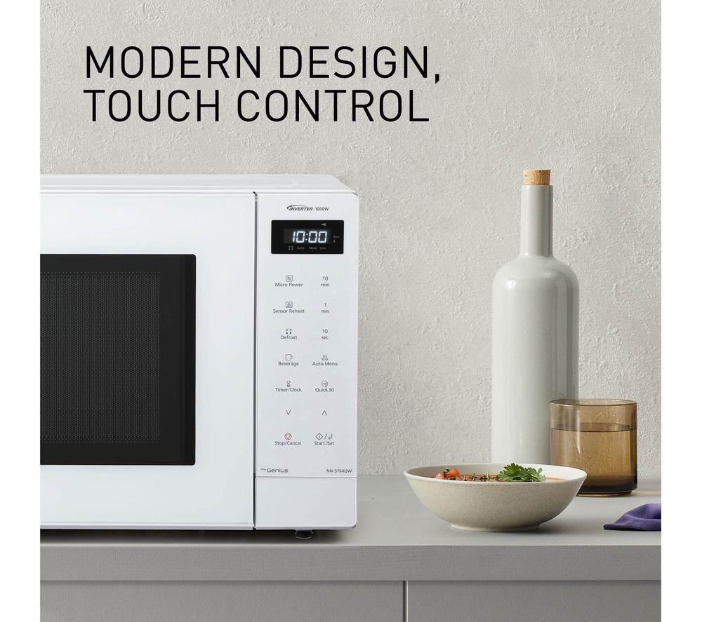 PANASONIC NN-ST64QWBPQ Microondas Solo - Blanco